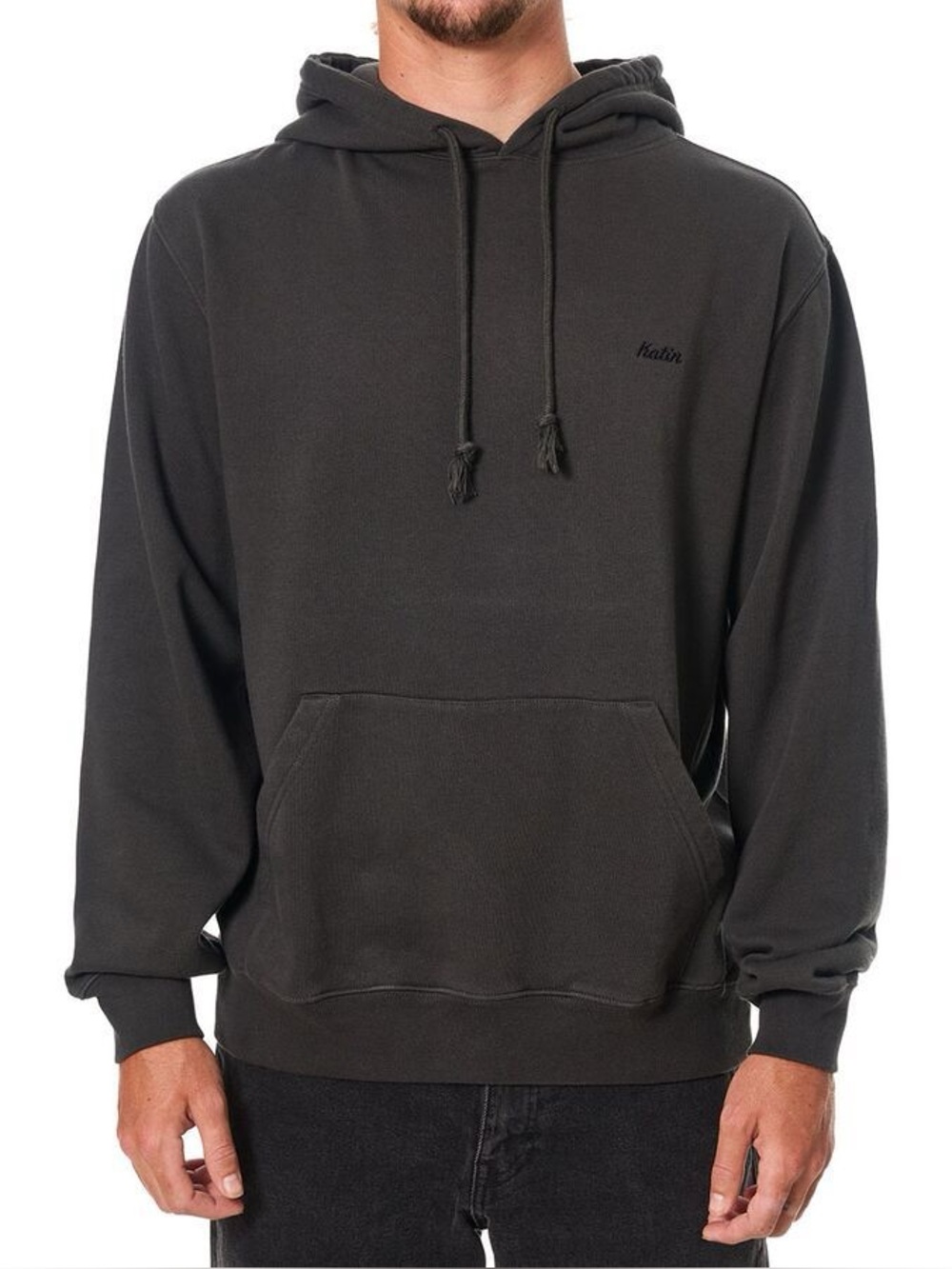 Katin Faded Black Wash Hoodie